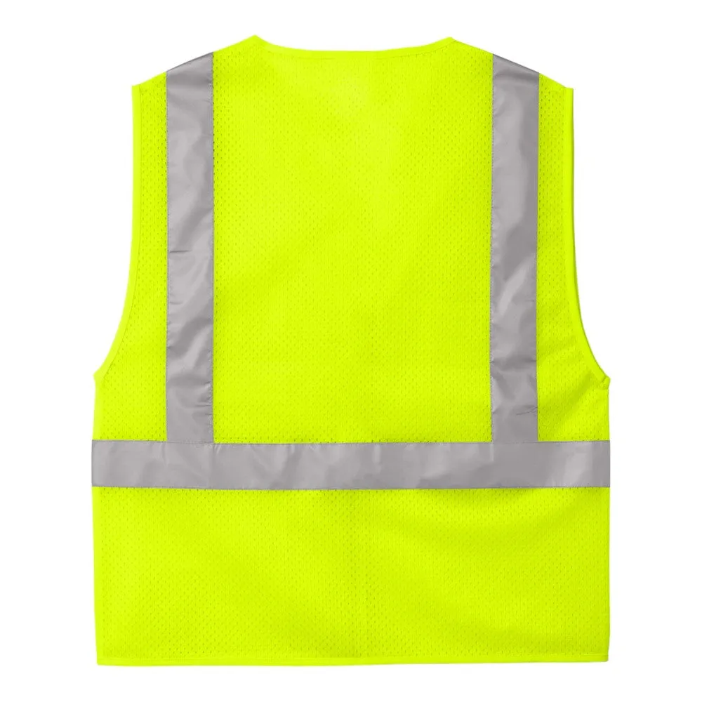 CornerStone ANSI 107 Class 2 Mesh Zippered Vest CSV102