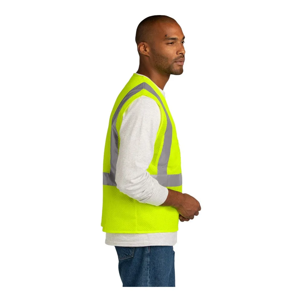 CornerStone ANSI 107 Class 2 Mesh Zippered Vest CSV102