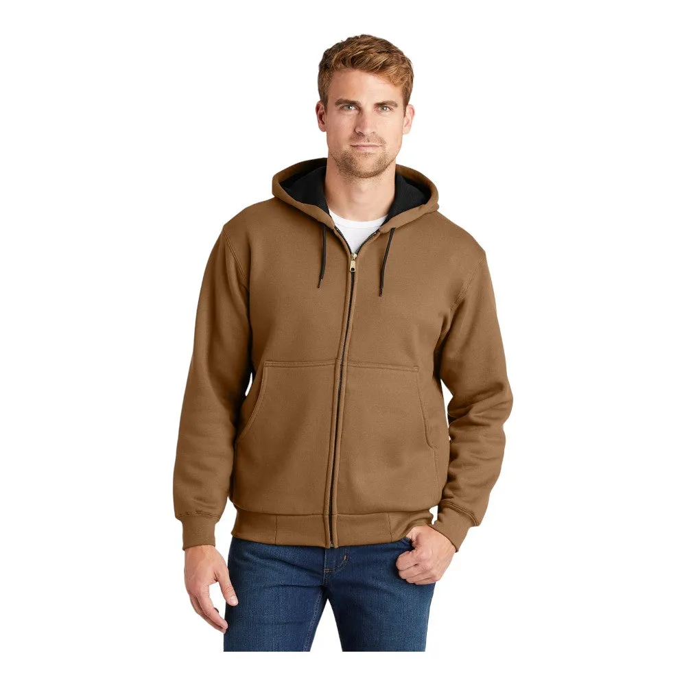 CornerStone Heavyweight Full Zip Hooded Sweatshirt with Thermal Lining CS620