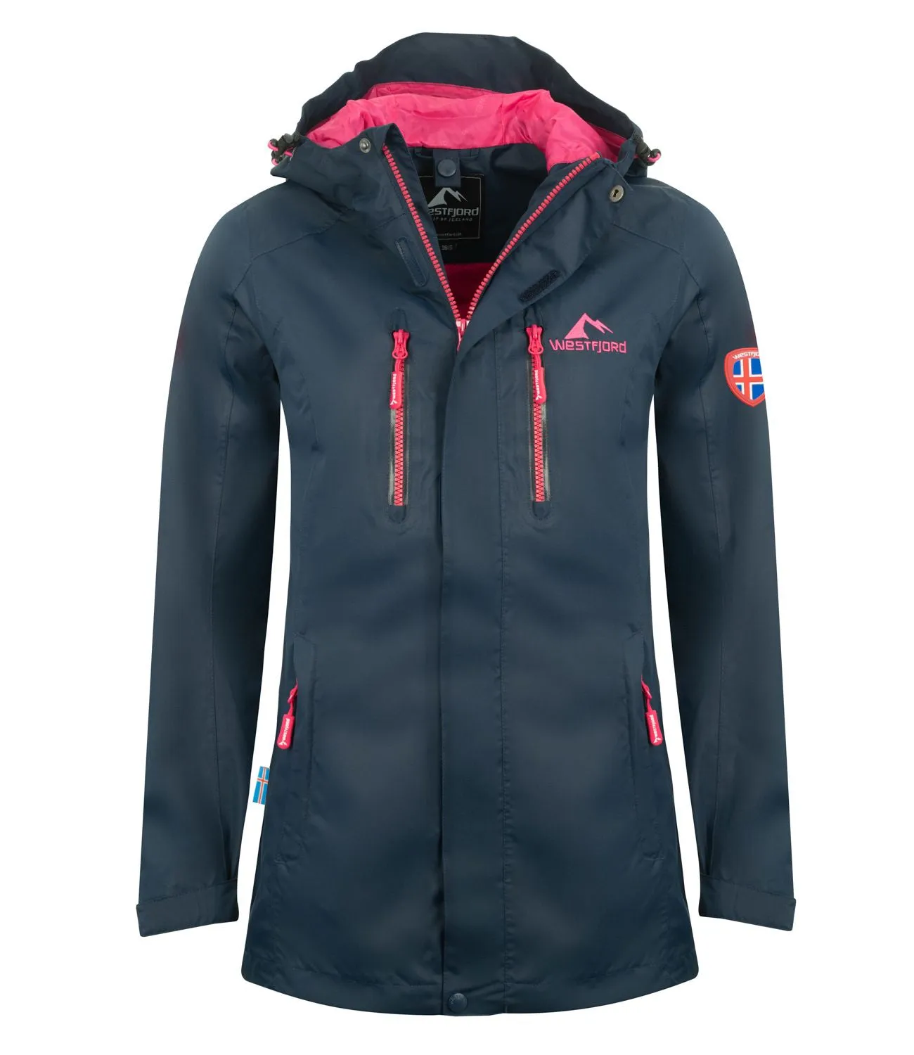 Damen wasserdichte Regenjacke Hengill