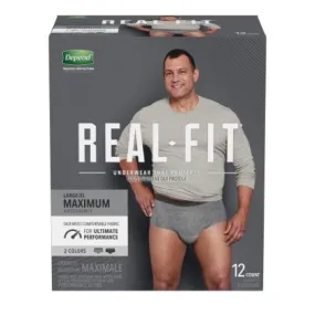 Depend Real-Fit for Men Underwear - Convenience Pack