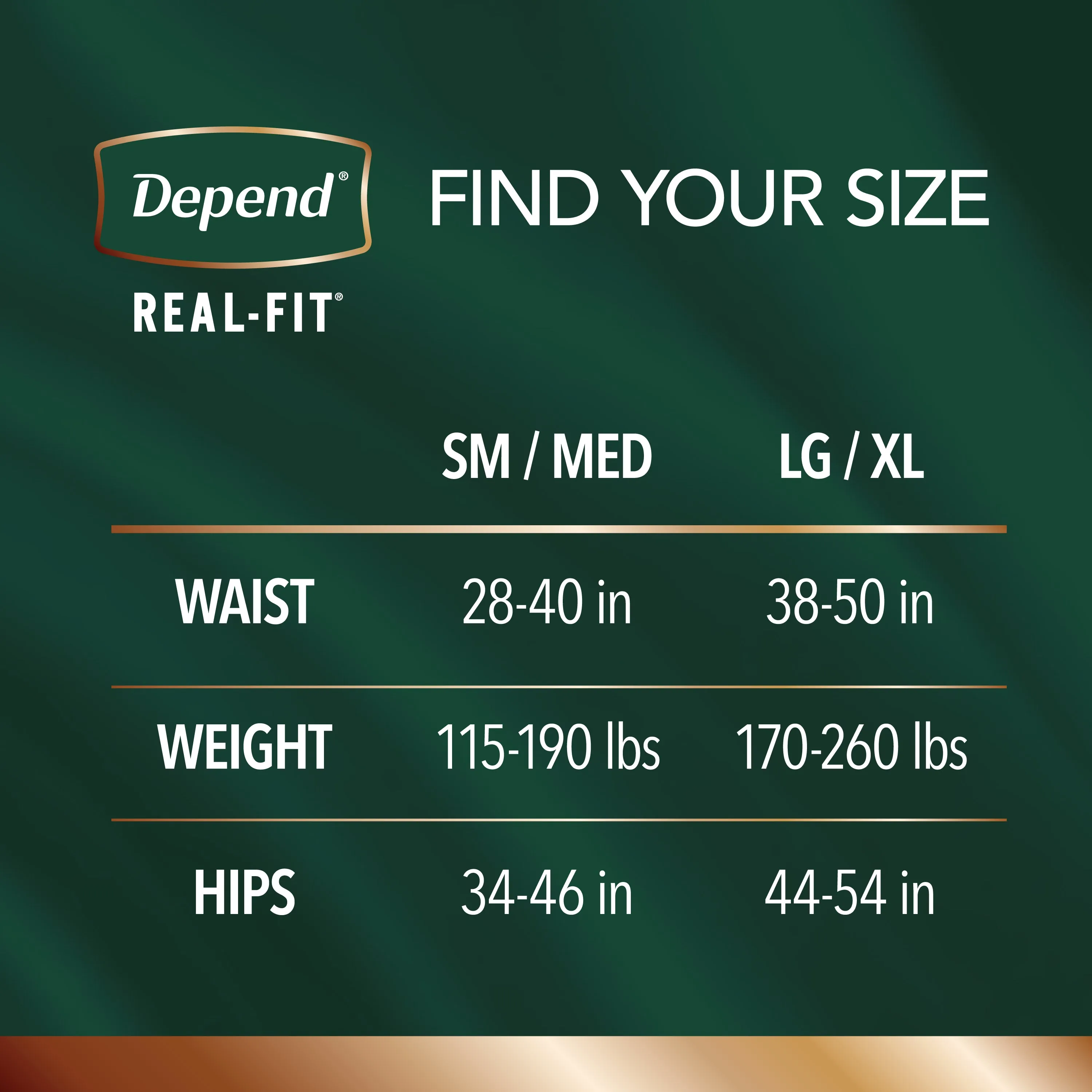 Depend Super Premium Real-Fit Underwear for Men