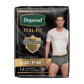 Depend Super Premium Real-Fit Underwear for Men