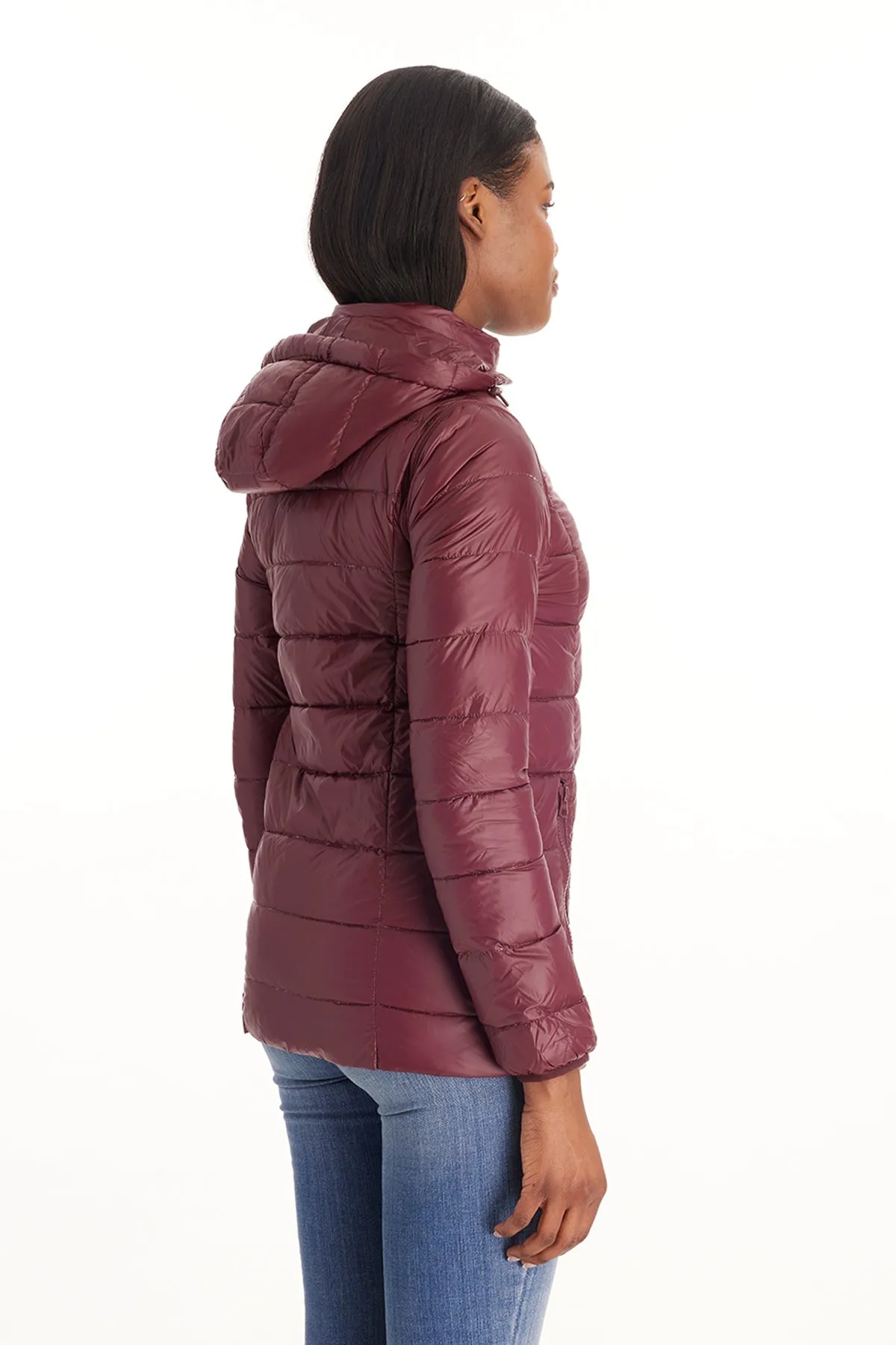 Down Lightweight Jacket With Removable Sleeves