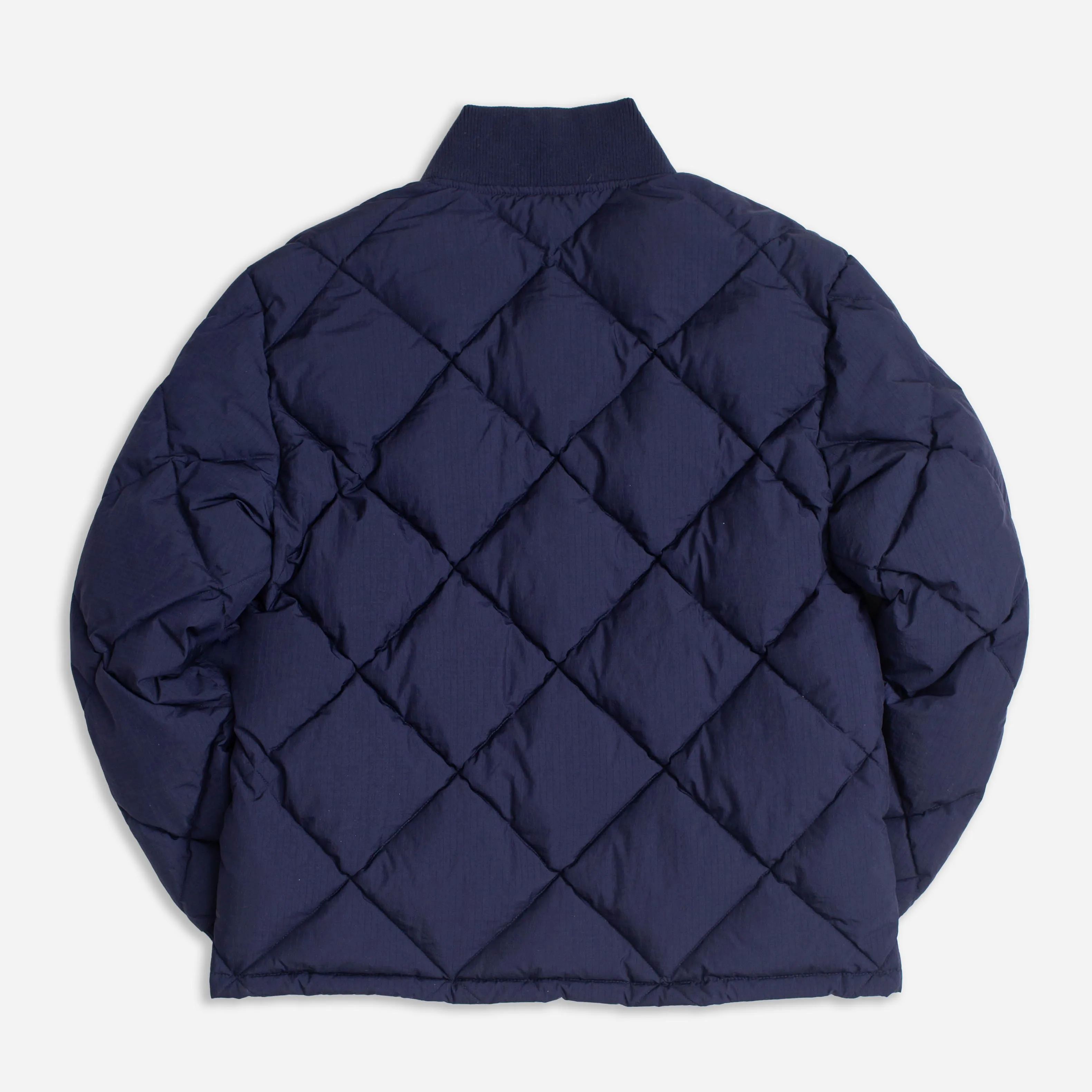 DUBBLE DOWN DIAMOND LIMITED EDITION QUILTED JACKET - NAVY