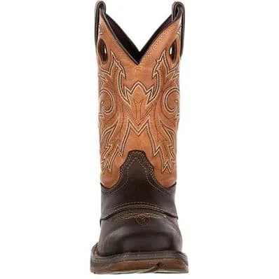 Durango Men's 11" Waterproof Rebel Square Steel Toe Western Boot