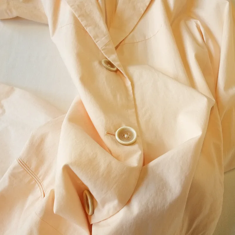 elongated shirting jacket