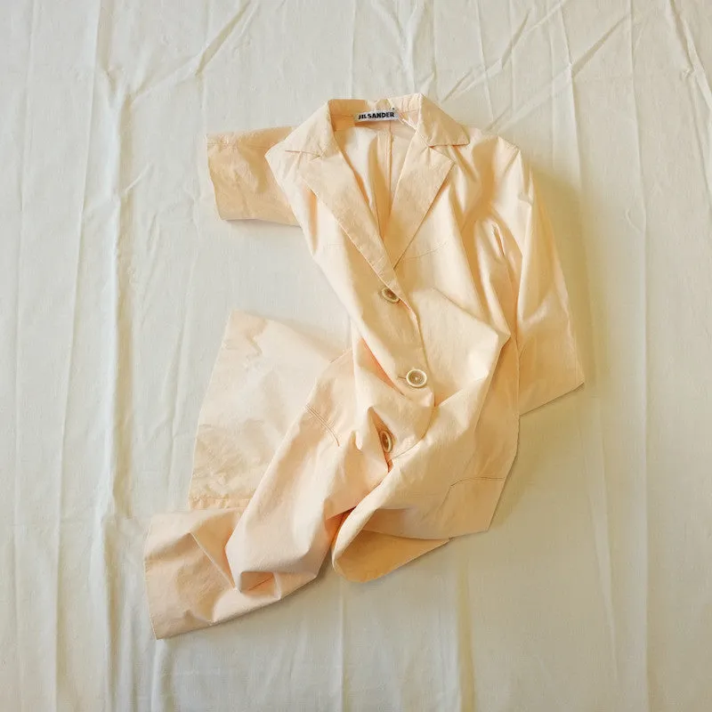 elongated shirting jacket