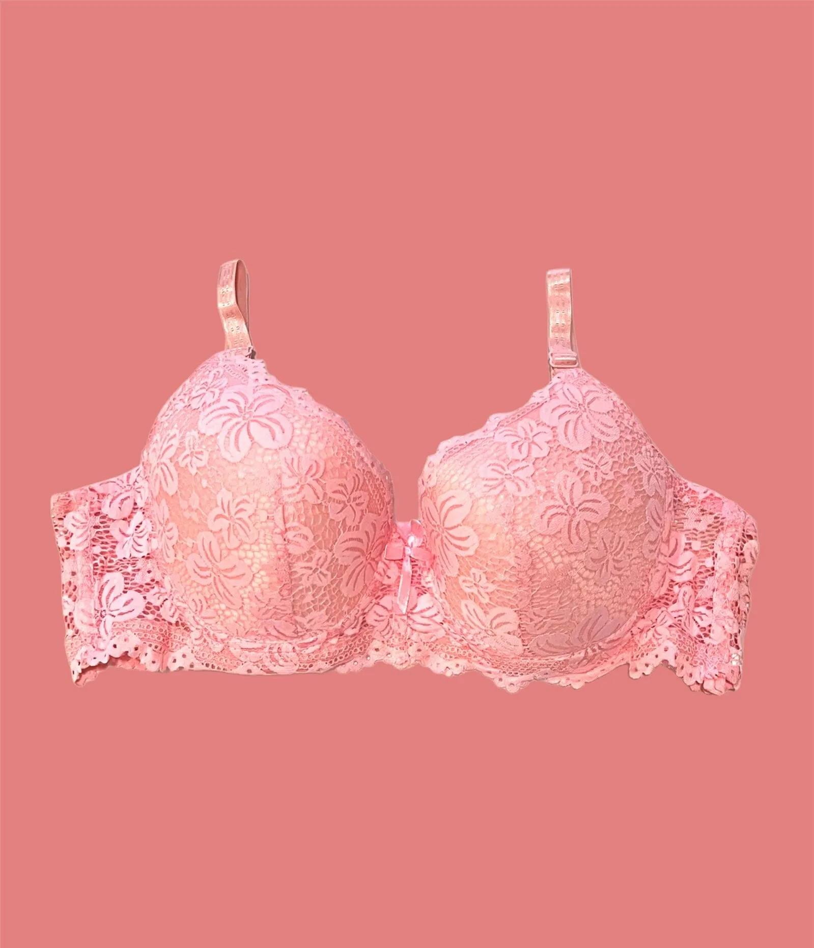 Espicopink | Bra Floral Lacy - Padded