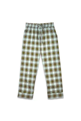 Everyday Pants - Sage Plaid