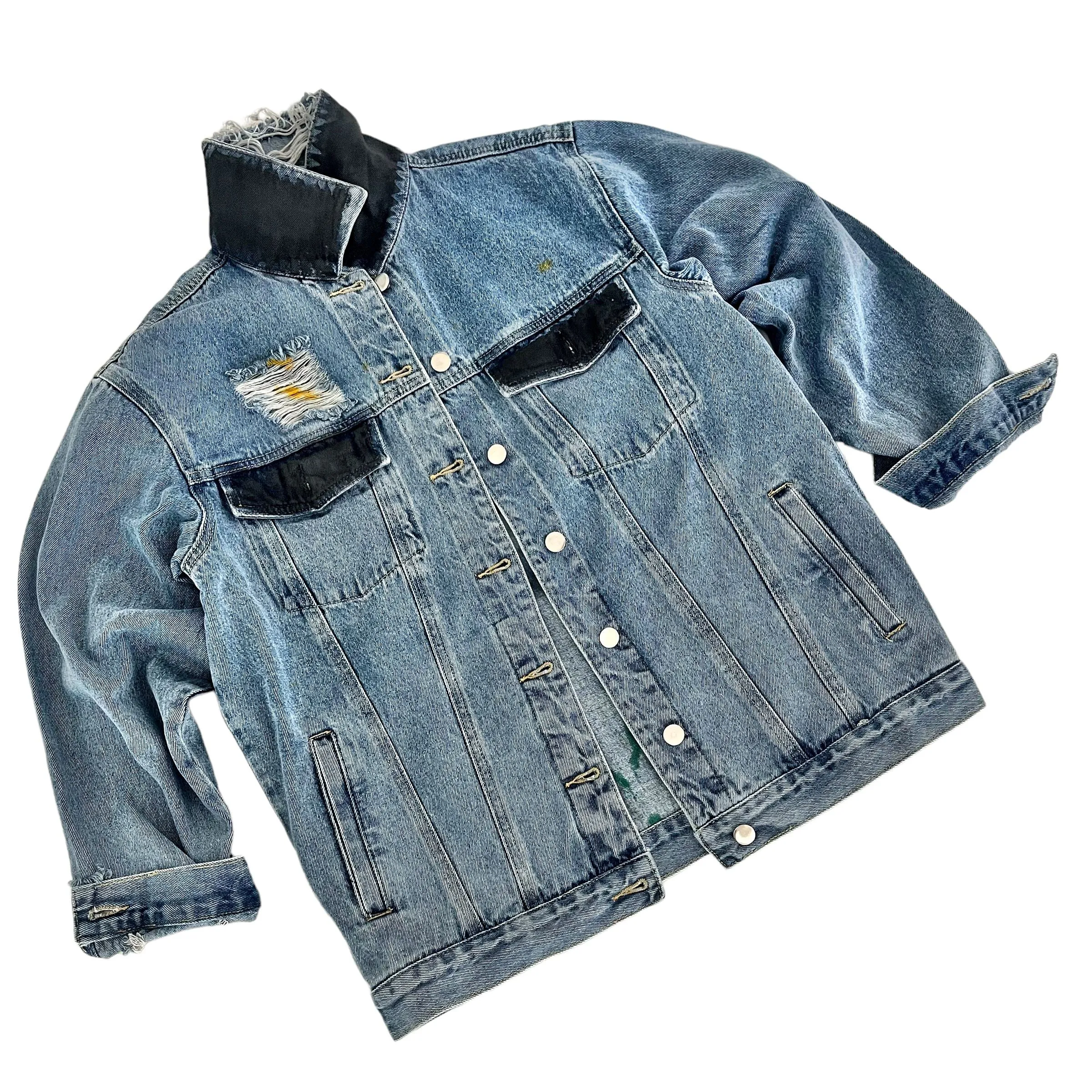 'Fashion Is Art' Denim Jacket