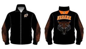 Full Sublimation Microfiber Warm-Up Jacket w/ Liner