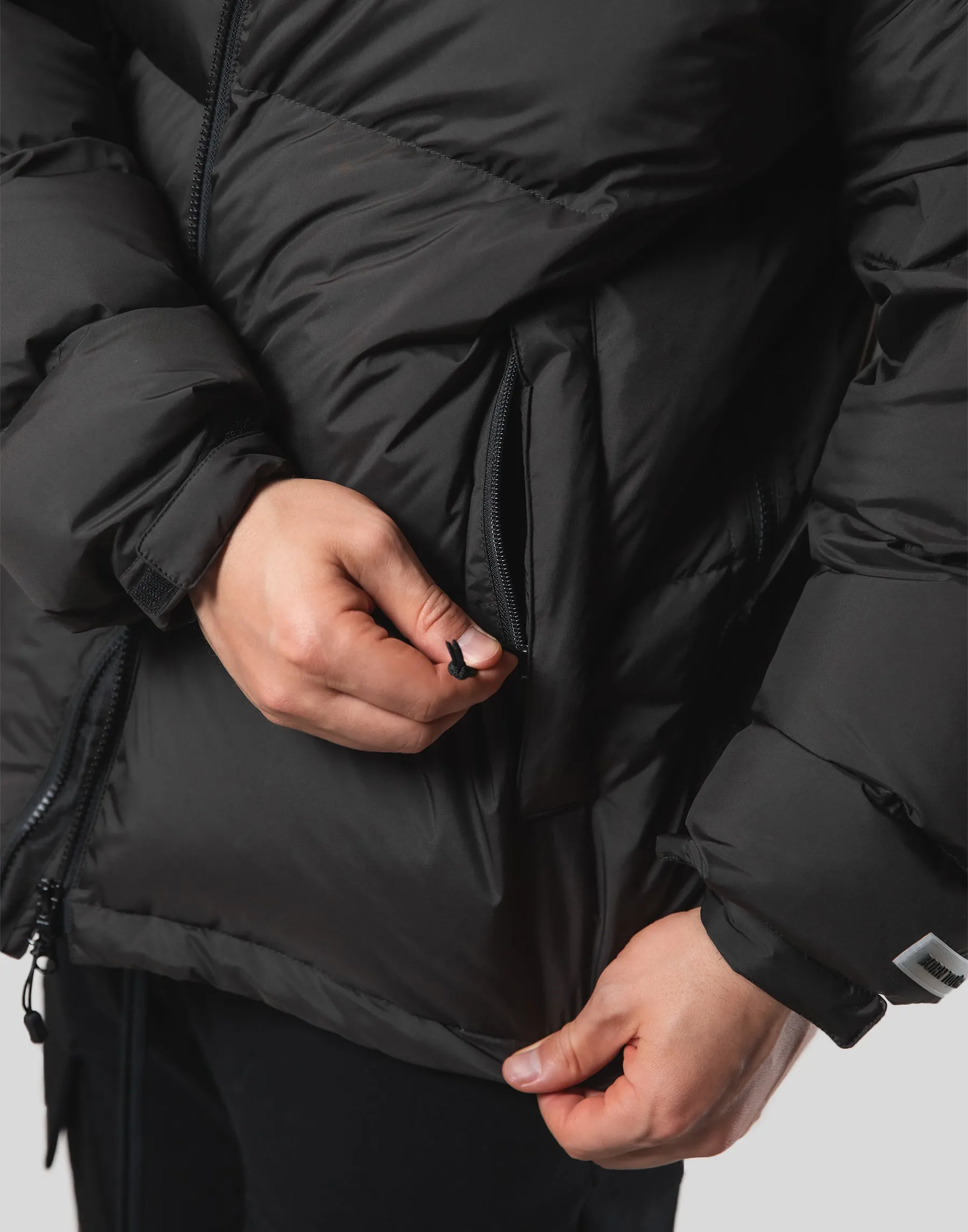 Genuine Down Jacket Ver.2 - Black