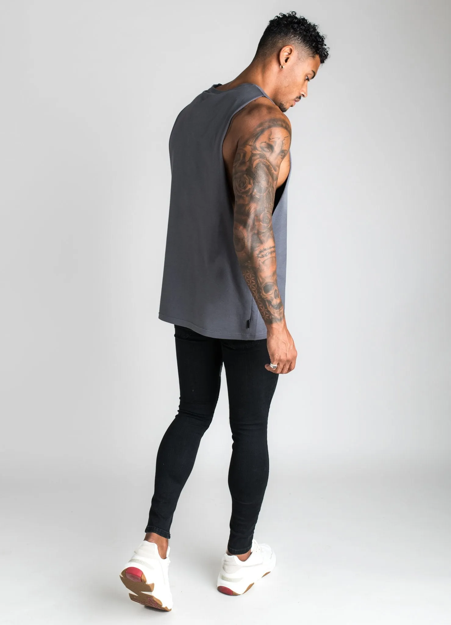 GK Stern Jersey Vest - Dark Grey