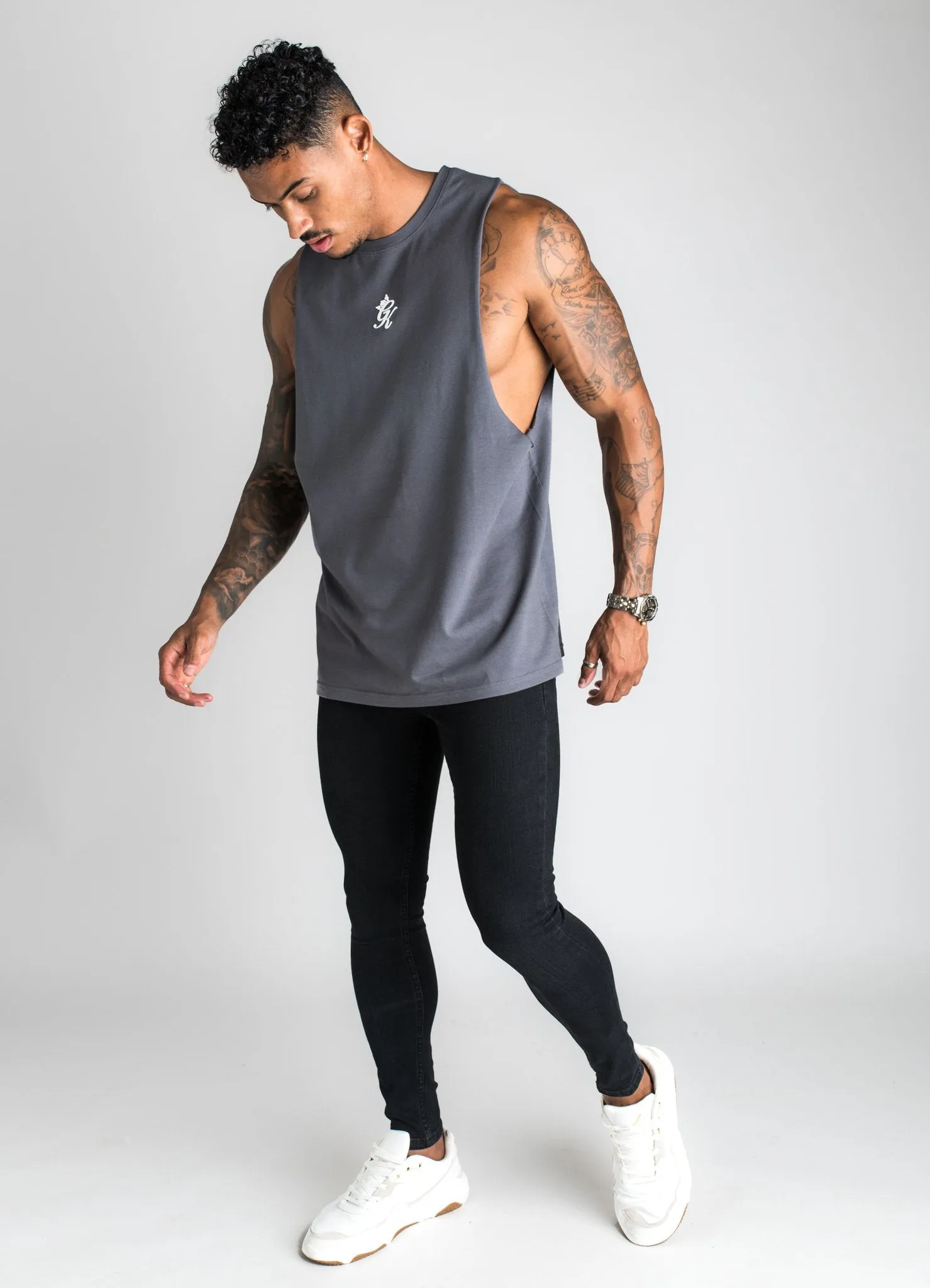 GK Stern Jersey Vest - Dark Grey