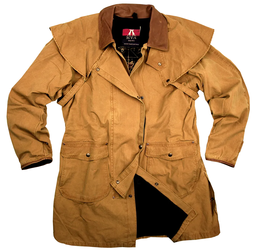 Gold Coast Drover Jacket in Mustard