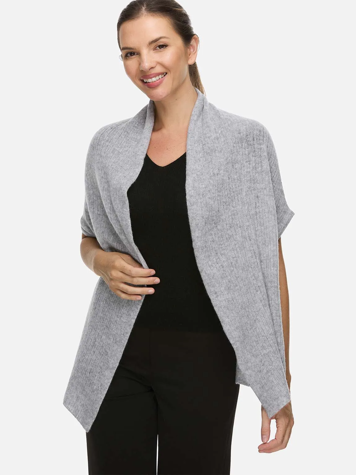 Gray Effortless Vest