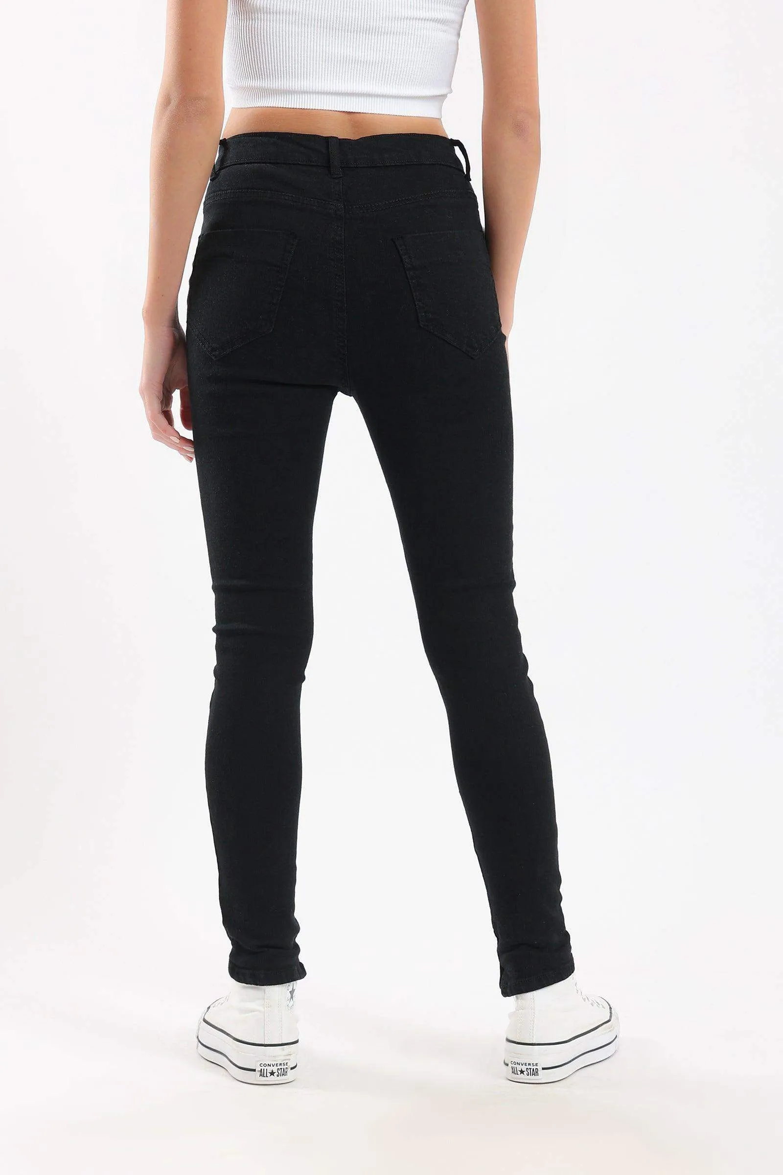 High Waist Slim Fit Jeans