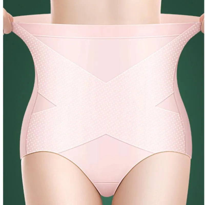 High-waisted abdominal power shaping panties