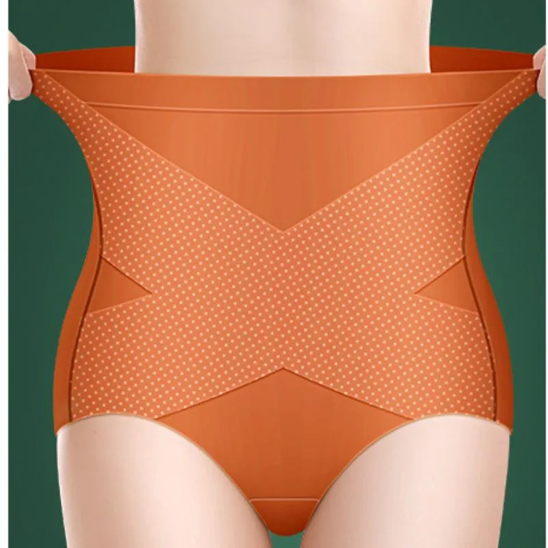 High-waisted abdominal power shaping panties