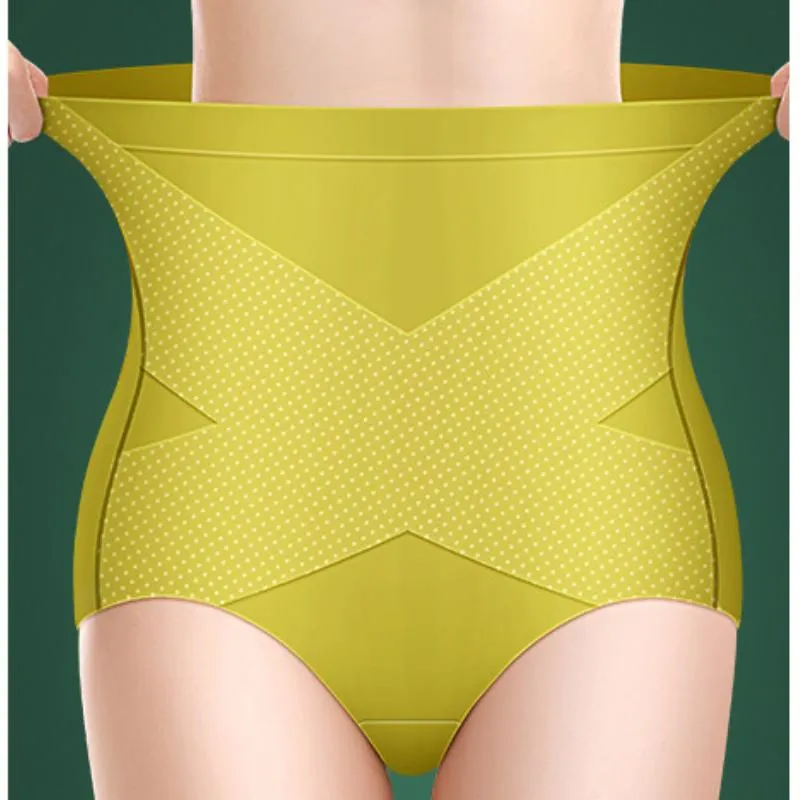 High-waisted abdominal power shaping panties