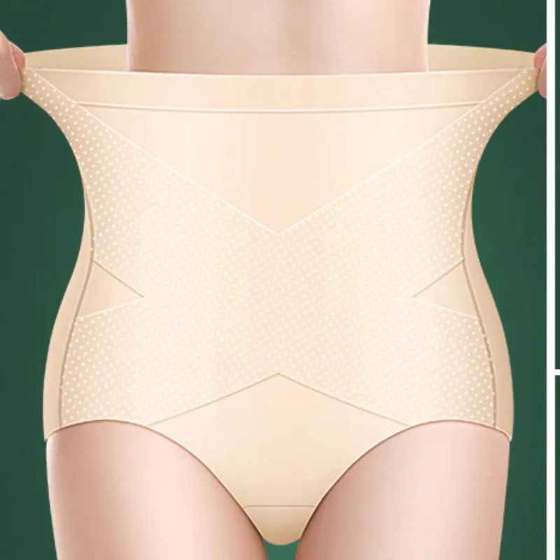 High-waisted abdominal power shaping panties