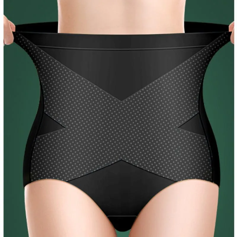 High-waisted abdominal power shaping panties