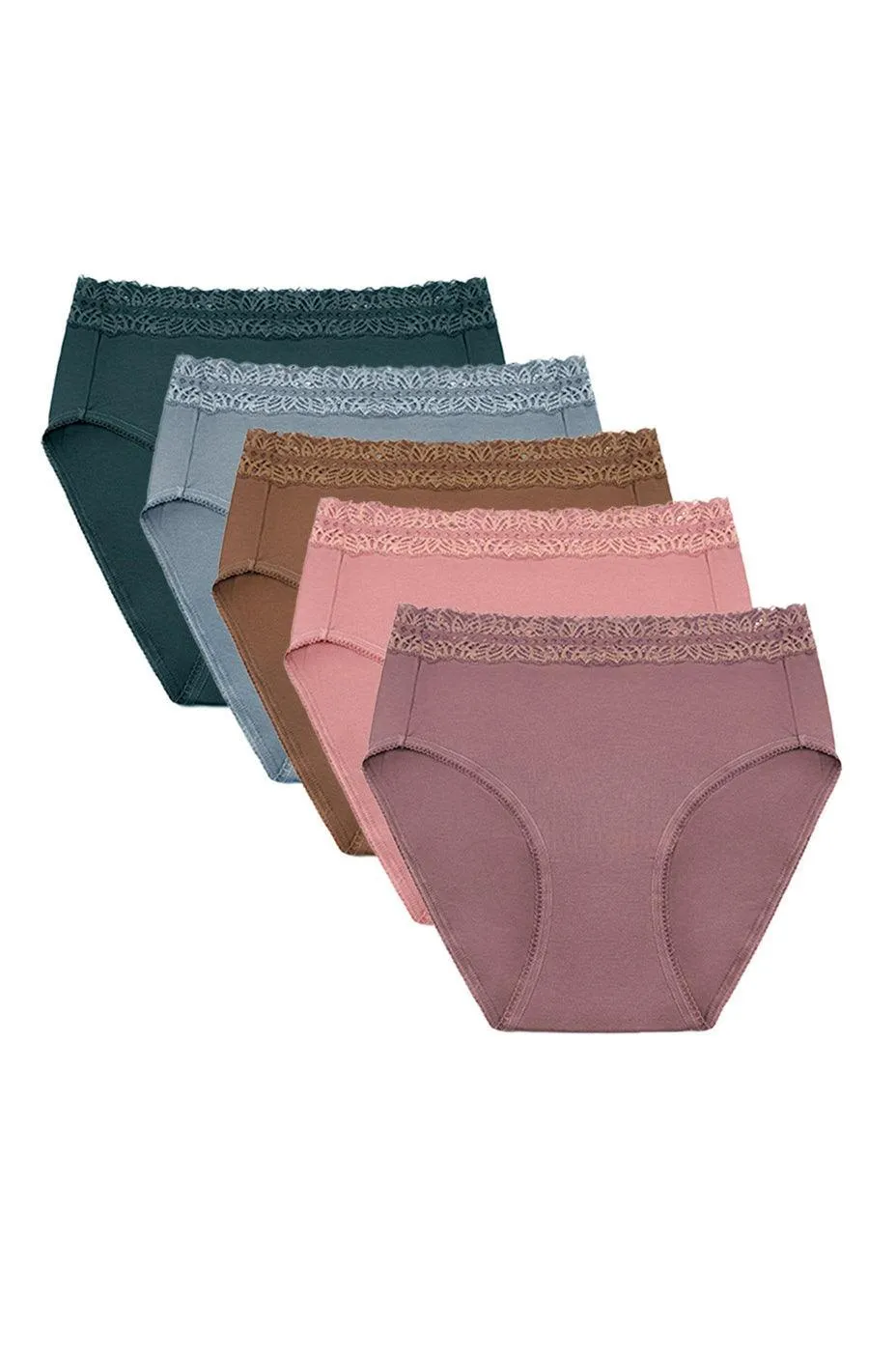 High-Waisted Postpartum Recovery Panties (5 Pack)