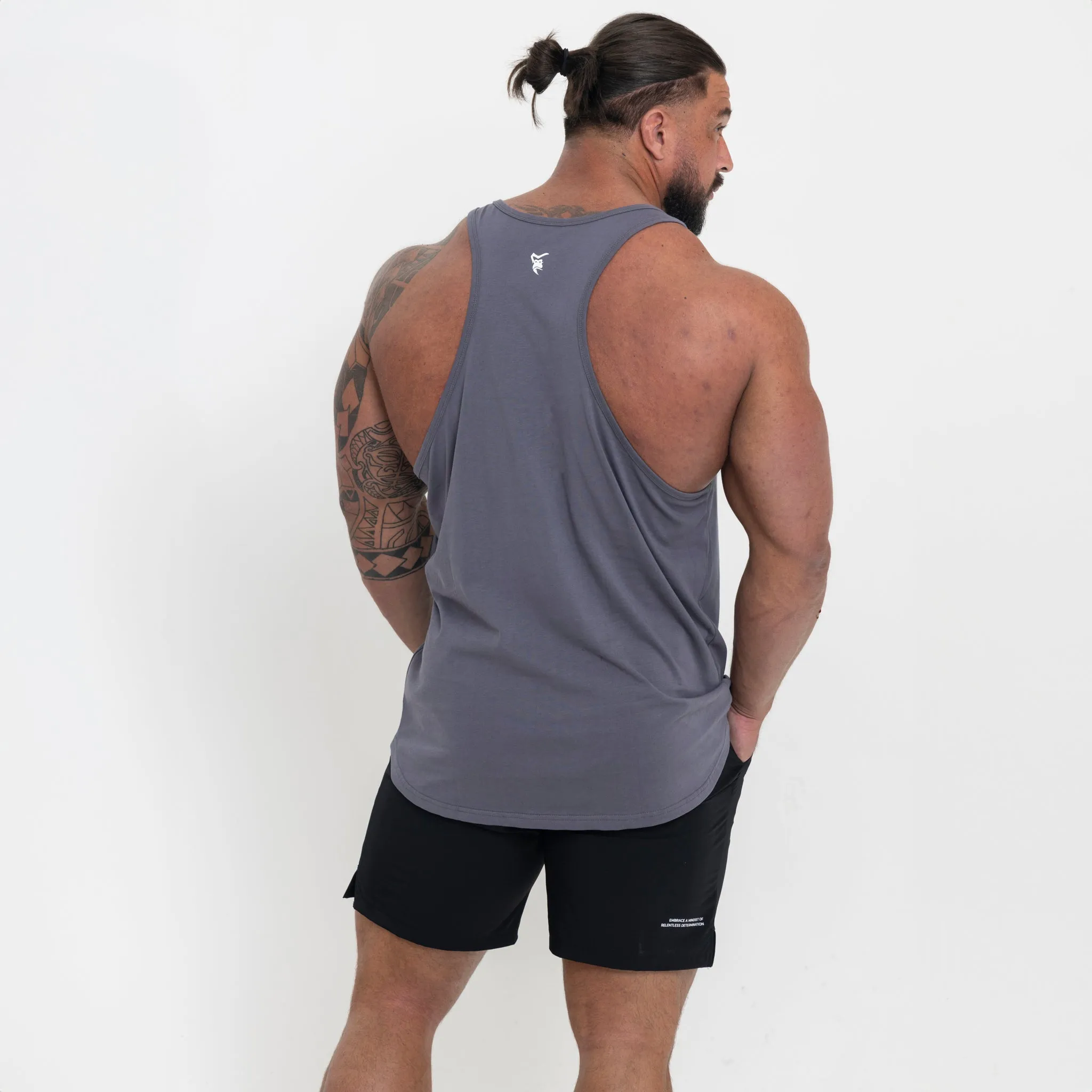 Icon Stringer Vest - Grey