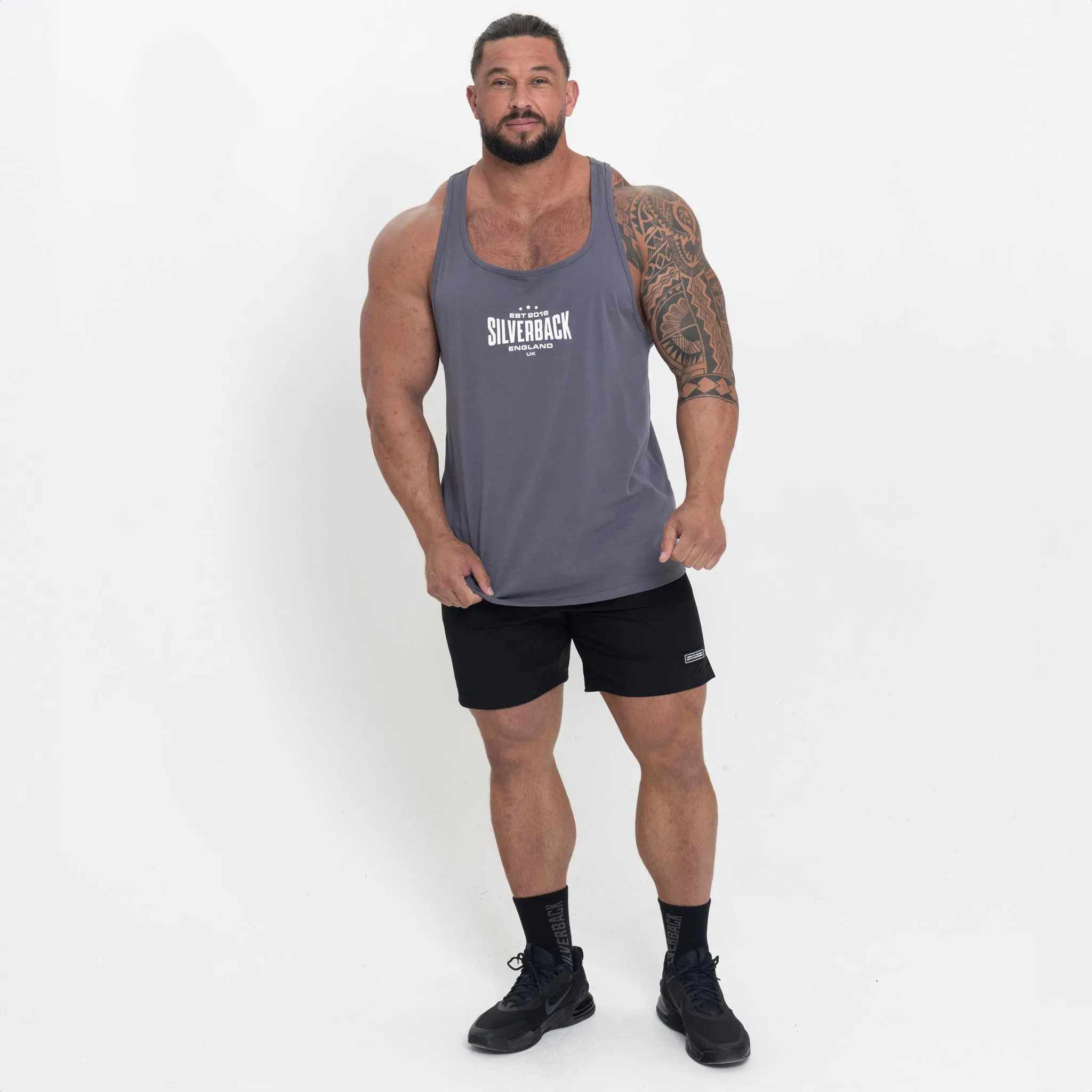 Icon Stringer Vest - Grey