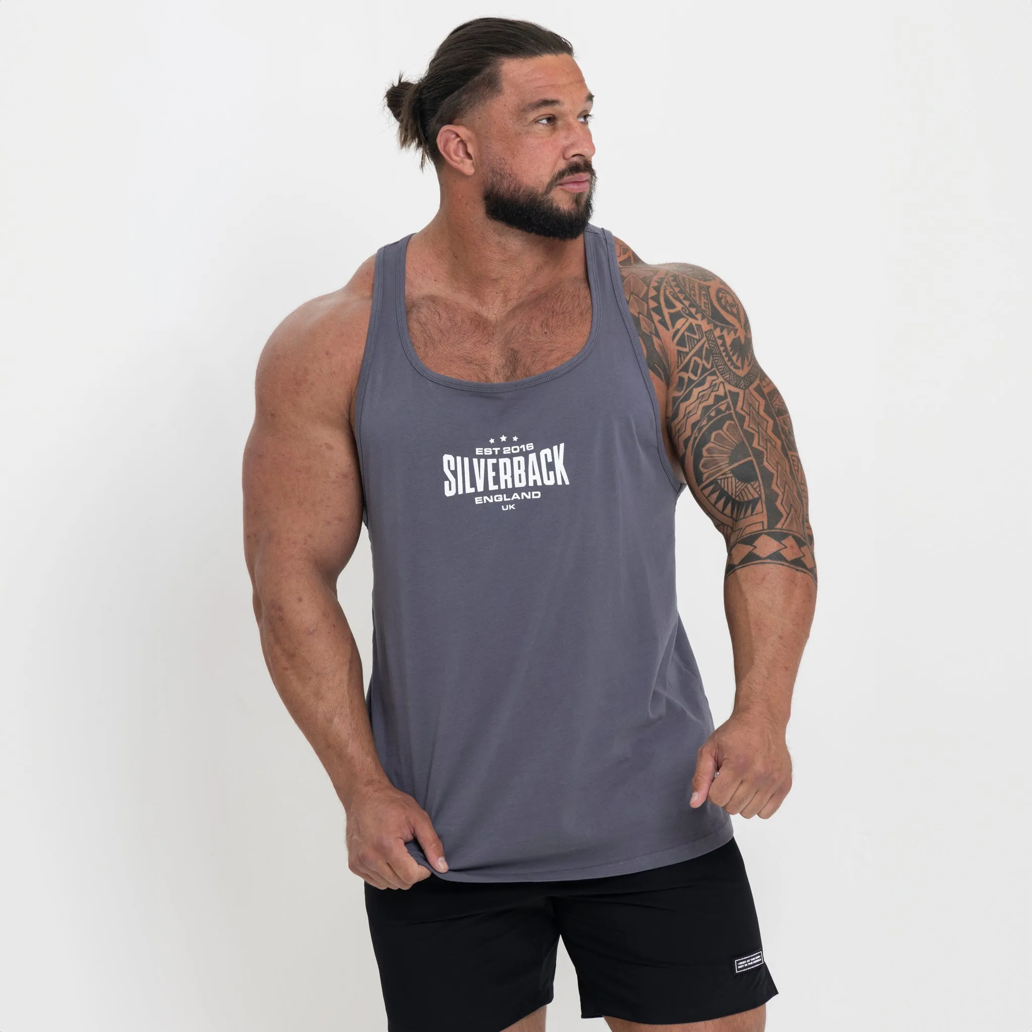 Icon Stringer Vest - Grey