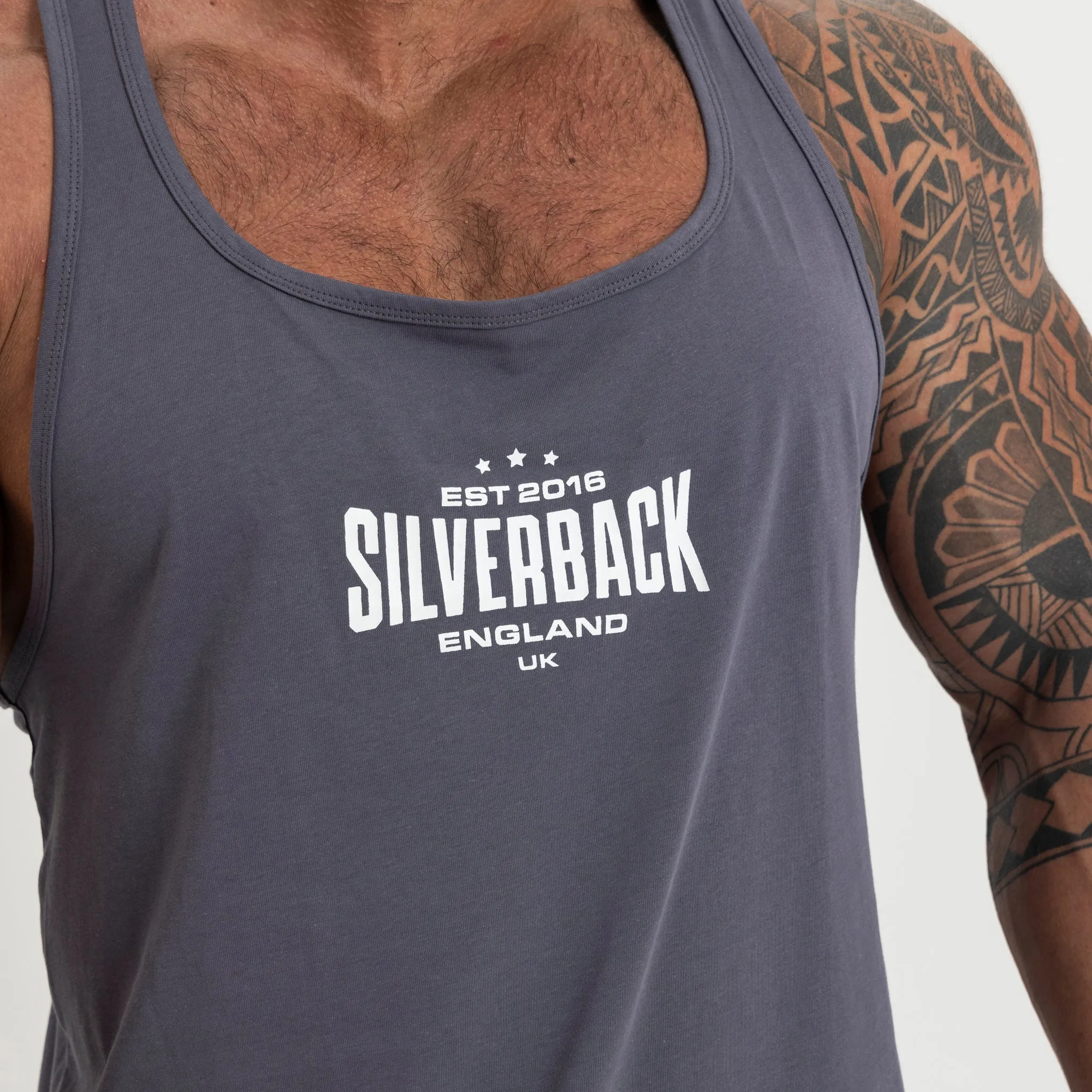 Icon Stringer Vest - Grey