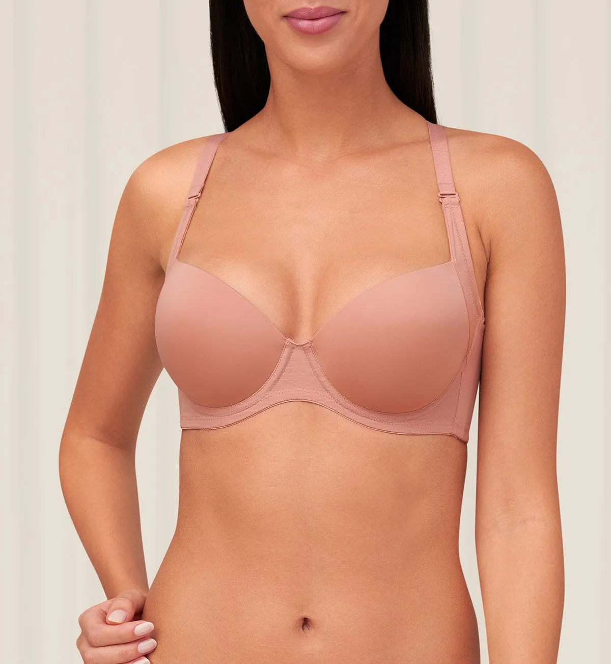 INVISIBLE INSIDE-OUT WIRED PADDED BRA