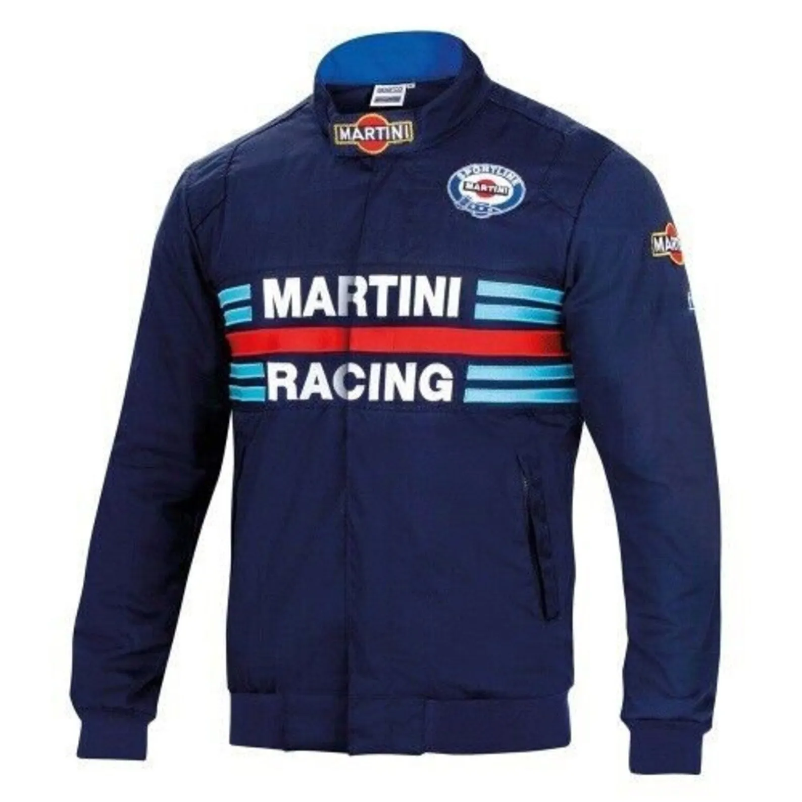 Jacket Martini Racing Bomber Blue | Kartex Suits