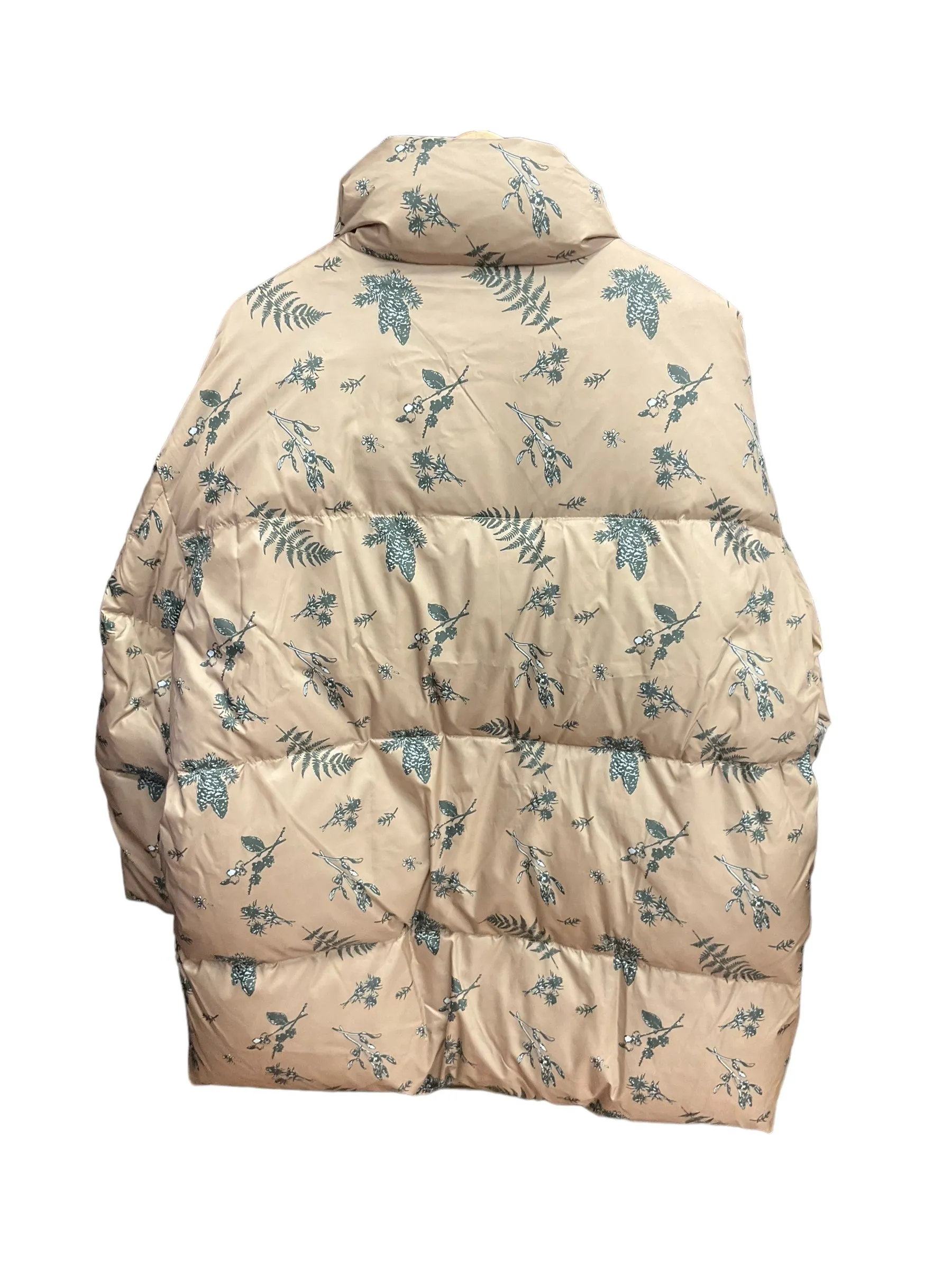 Jacket Puffer & Quilted By Clothes Mentor In Brown, Size: M