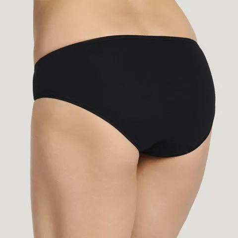 Jockey Elance Cotton Comfort Bikini Black