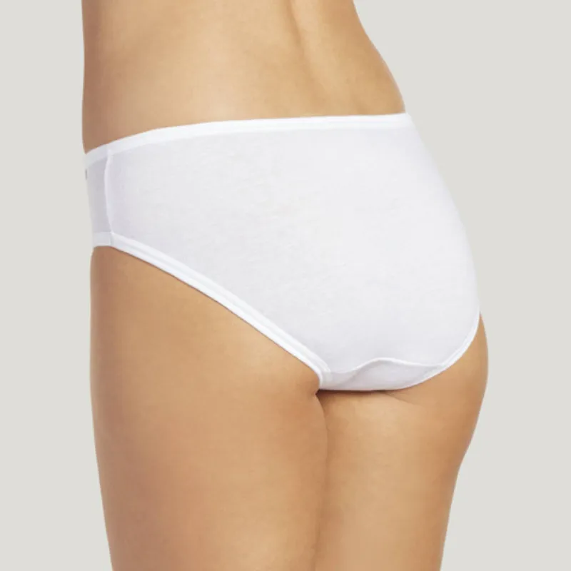 Jockey Elance Cotton Comfort Bikini White