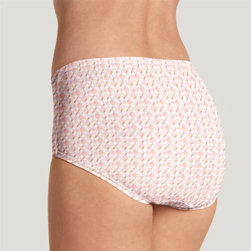 Jockey Supersoft Brief 3 Pack Pastel Pinwheel / Sand / Frosty Pink