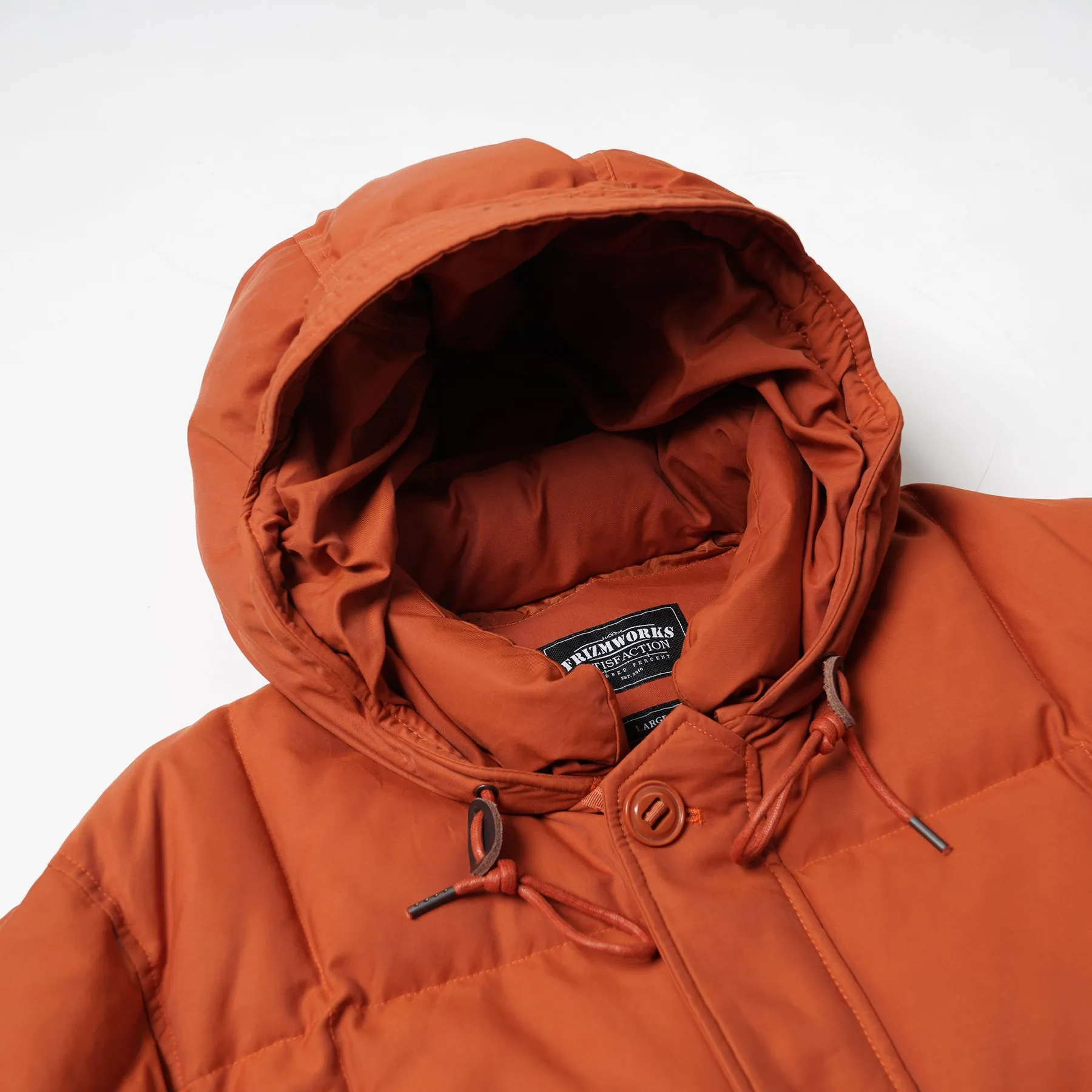 KARAKORAM DOWN PARKA JACKET - ORANGE