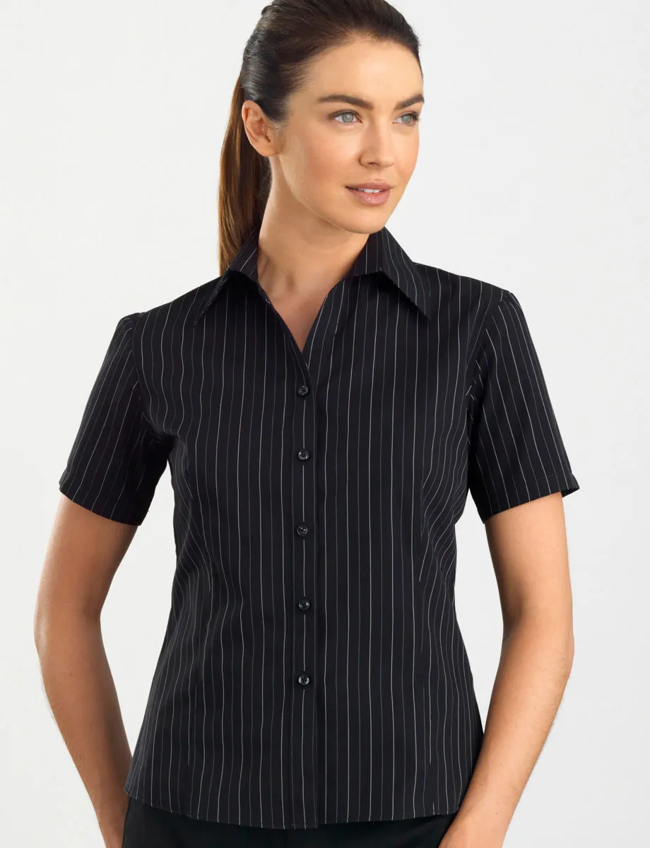 Ladies Fine Stripe Blouse