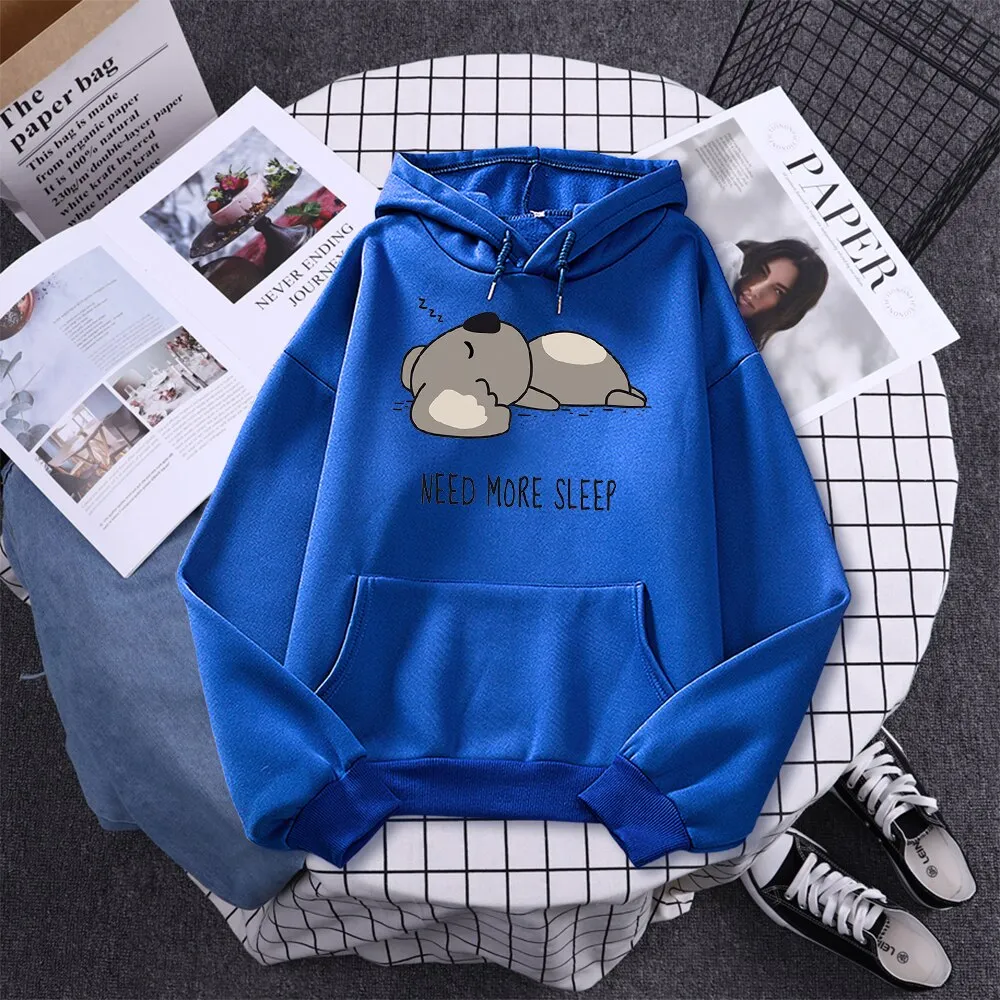 Lazy Koala Oversized Hoodie Sweatshirt