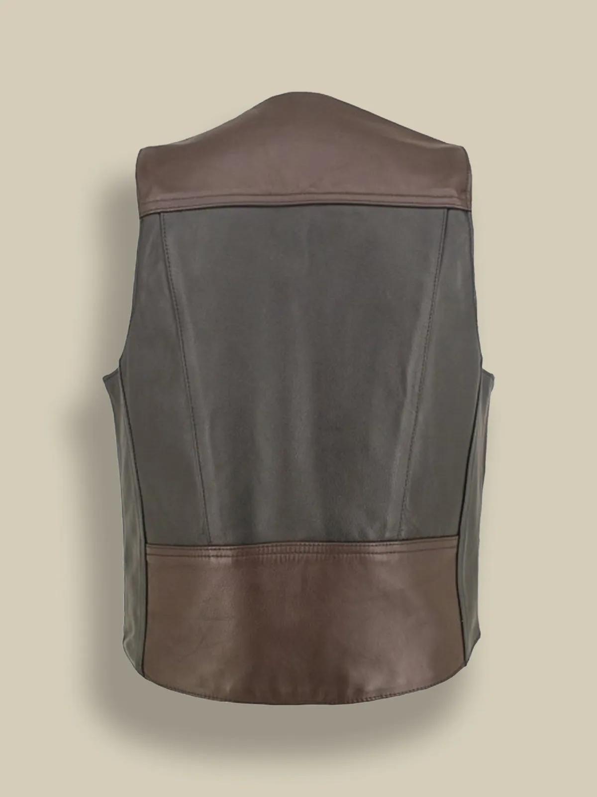 Men Vintage Leather Vest