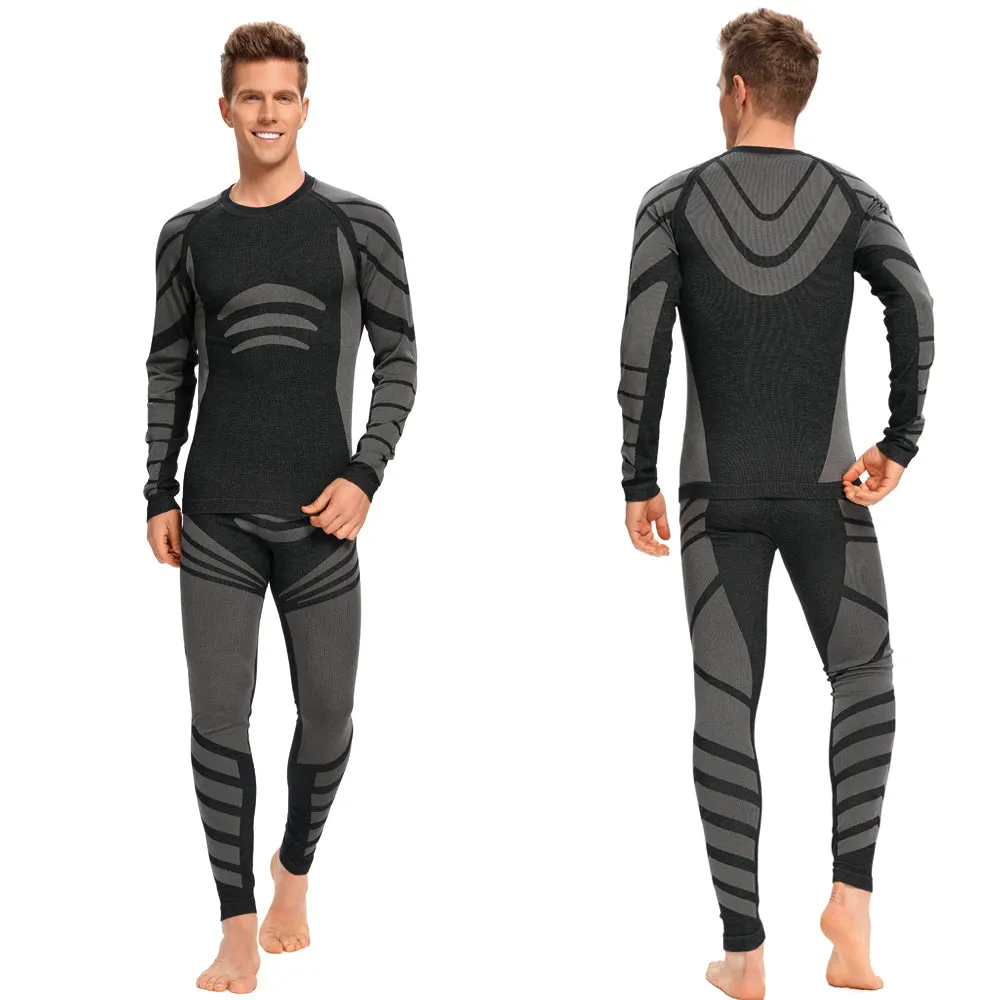 Men's 100% Merino Wool Base Layer Set Thermal Underwear