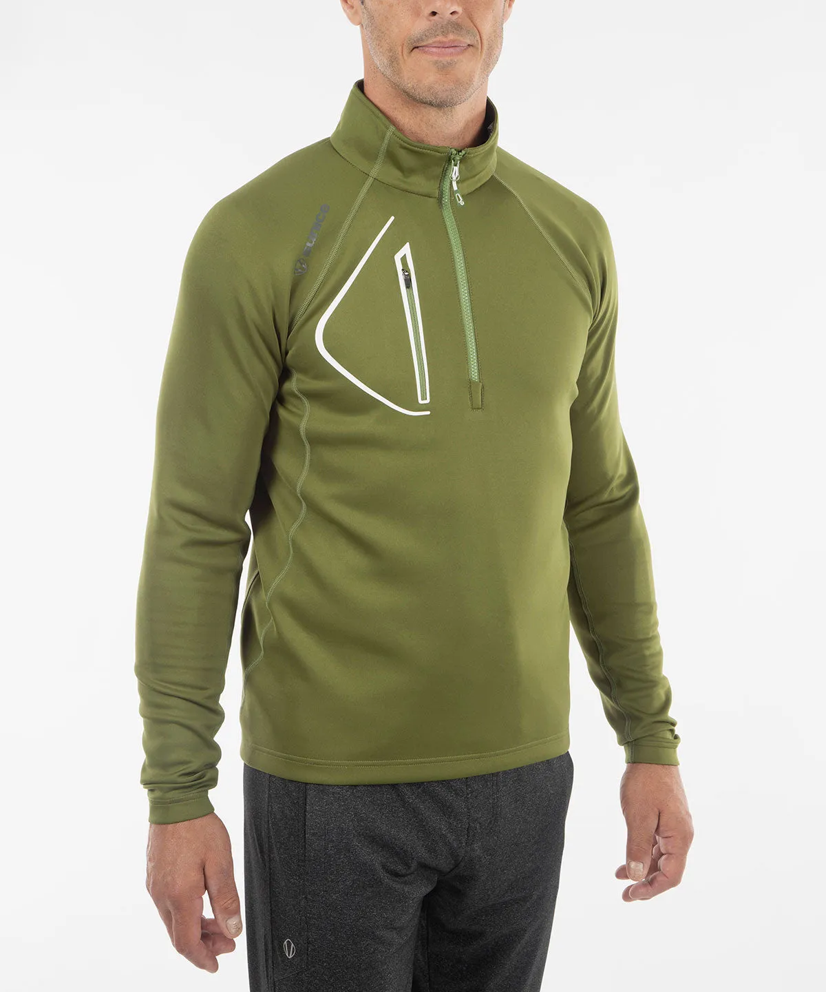 Men's Allendale SuperliteFX Stretch Thermal Half-Zip Pullover