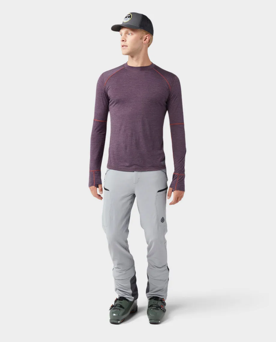 Men's Basis PeakWool Lightweight Crew LS