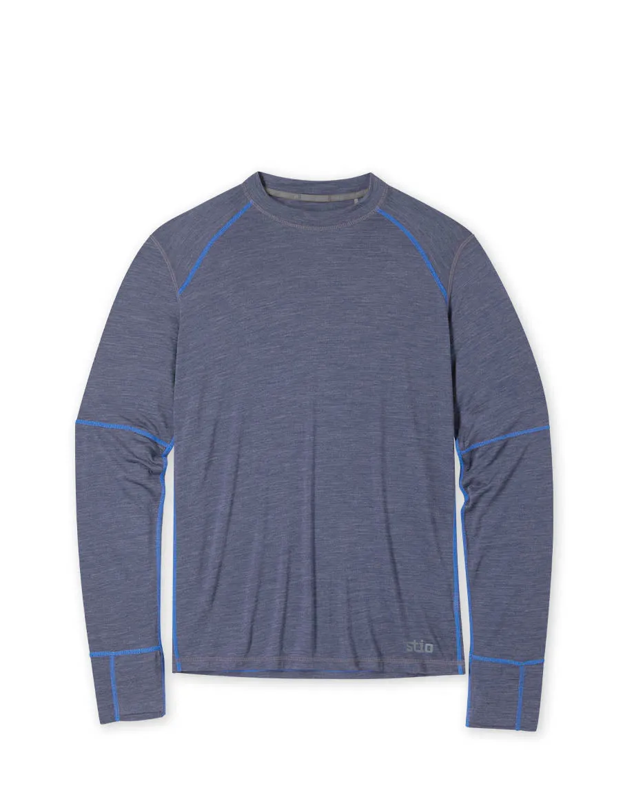 Men's Basis PeakWool Lightweight Crew LS