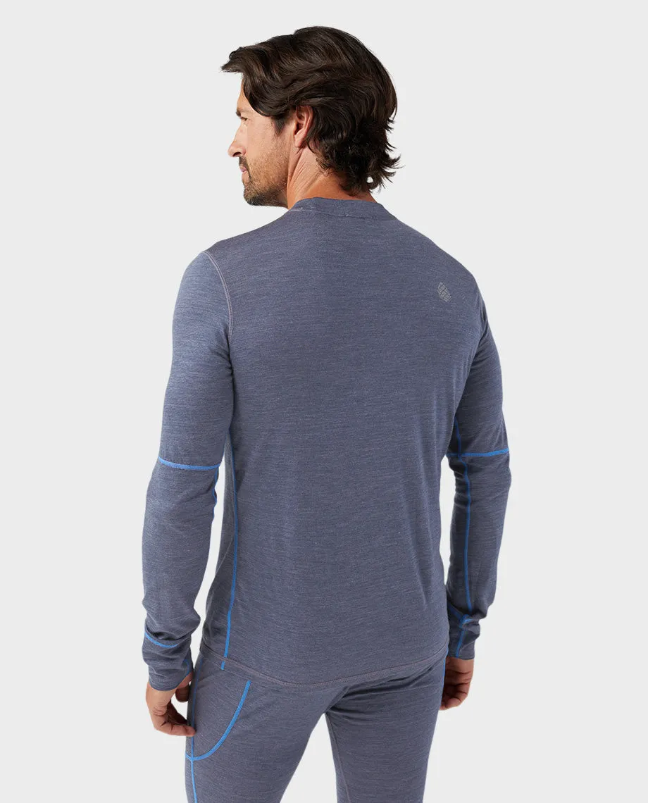 Men's Basis PeakWool Lightweight Crew LS