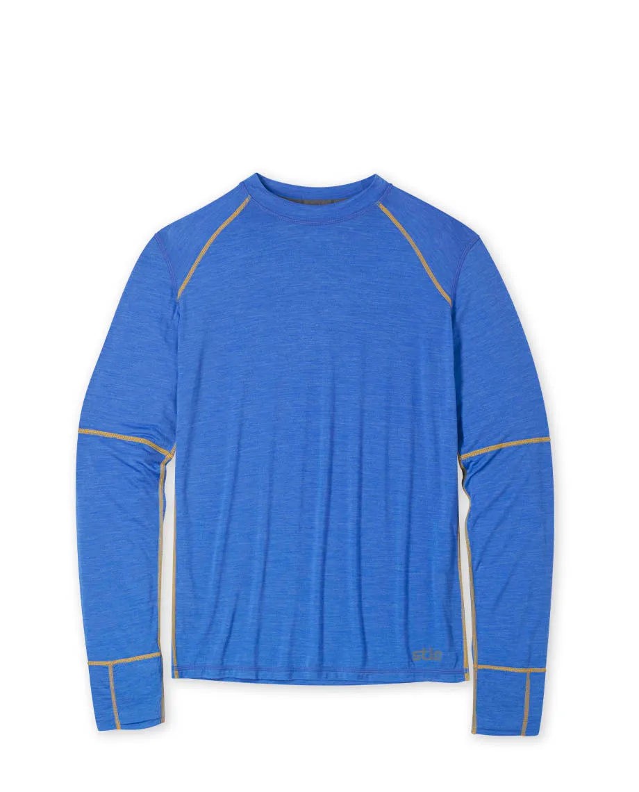 Men's Basis PeakWool Lightweight Crew LS