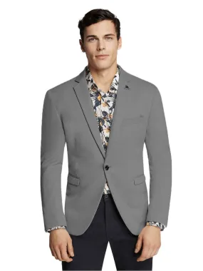 Men’s Charcoal Trendy Slim Fit Sport Jacket/Blazer