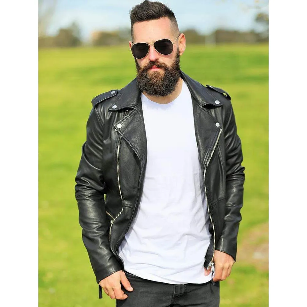 Men's Designer Leather Jacket